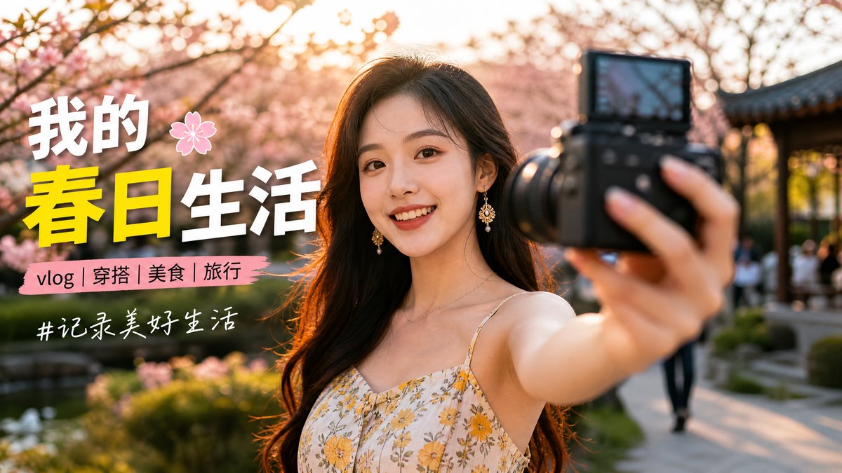 少妇春日生活vlog视频教程